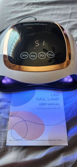 Led nail lamp kit