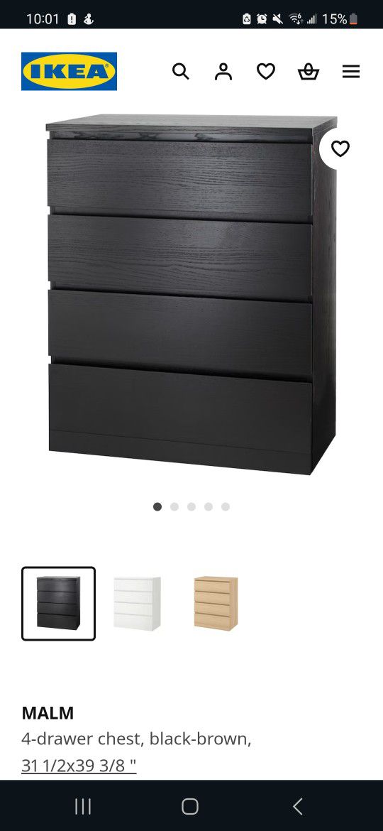 Ikea 4 Drawer Dresser