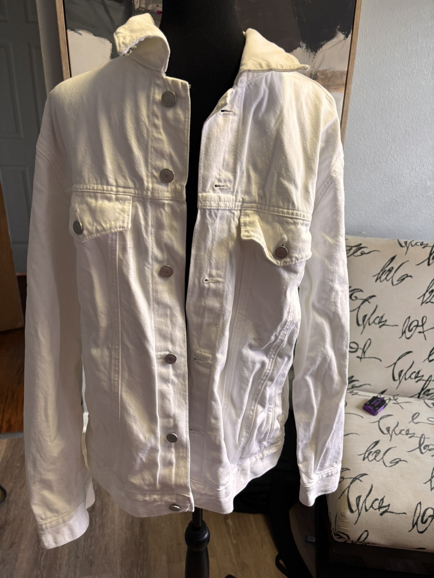 H&M Keith Herring Denim Jacket