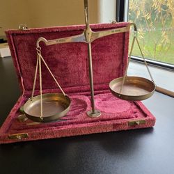 Antique Gold Scale