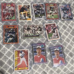 Football And Baseball Cards 