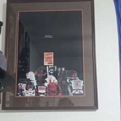 JORDAN  COLLECTABLE  W/ MVP CARD