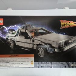 NEW LEGO BACK TO THE FUTURE DELOREAN 10300