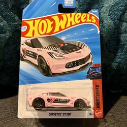 Hot Wheels Corvette C7 Z06 Pink
