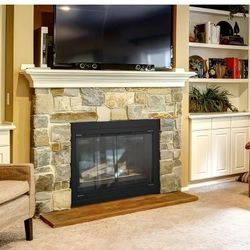 Stanbroil Fireplace Glass Bi-fold Style Door