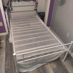 Twin Size Bed, No Mattress.