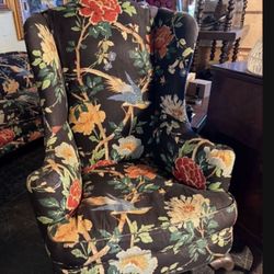 Antique Custom Made Club Chair