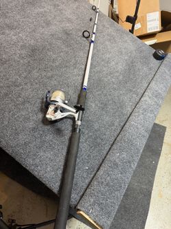 Tundra TU-60 Spinning Reel with Fishing Rod