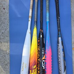baseball bats for sale- used