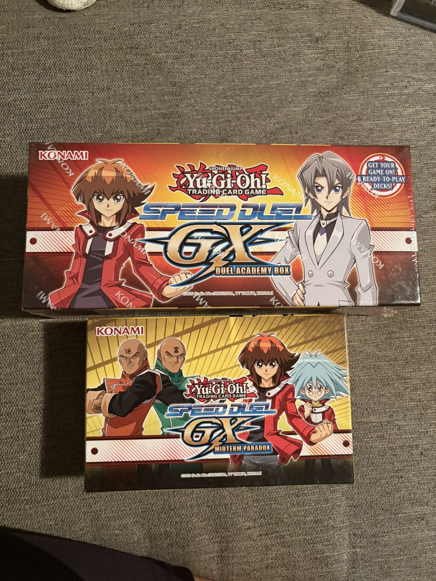 2 NEW YUGIOH SPEED DUEL GX BOXES