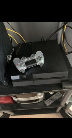 PlayStation 4 with games, Controller and PS4 Camera