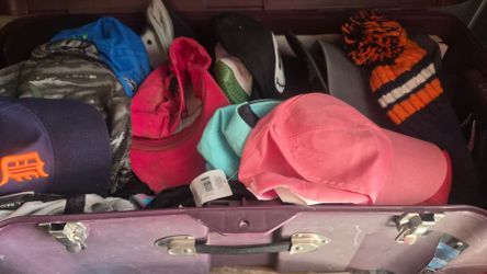 Mixed Lot of Hats and Beanies