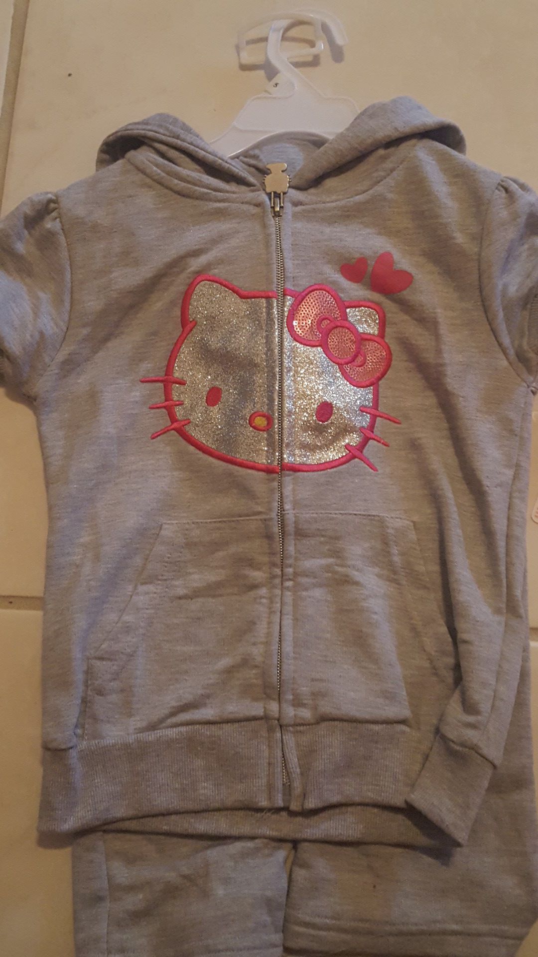 Hello Kitty girls sweat suit