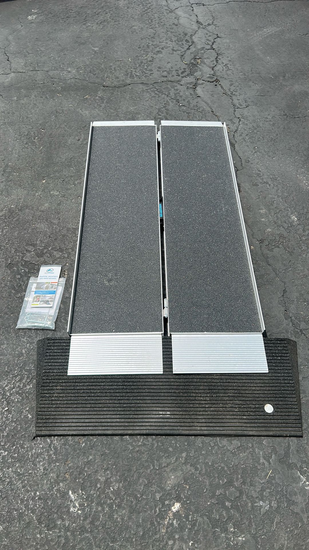 EZ Access Portable Ramp W/ Slip Resistant Surface