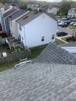 Roofing work