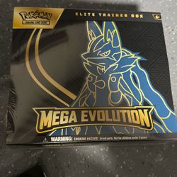 Pokémon TCG Mega Evolution Elite Trainer Box Sealed - Lucario 