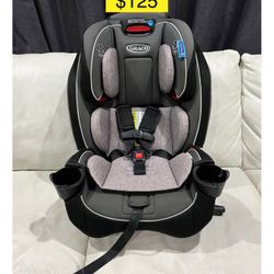 Graco SLIMFIT  convertible car seat, all ages, double facing, recliner / Silla carro desde bebe hasta niño grande, reclinable