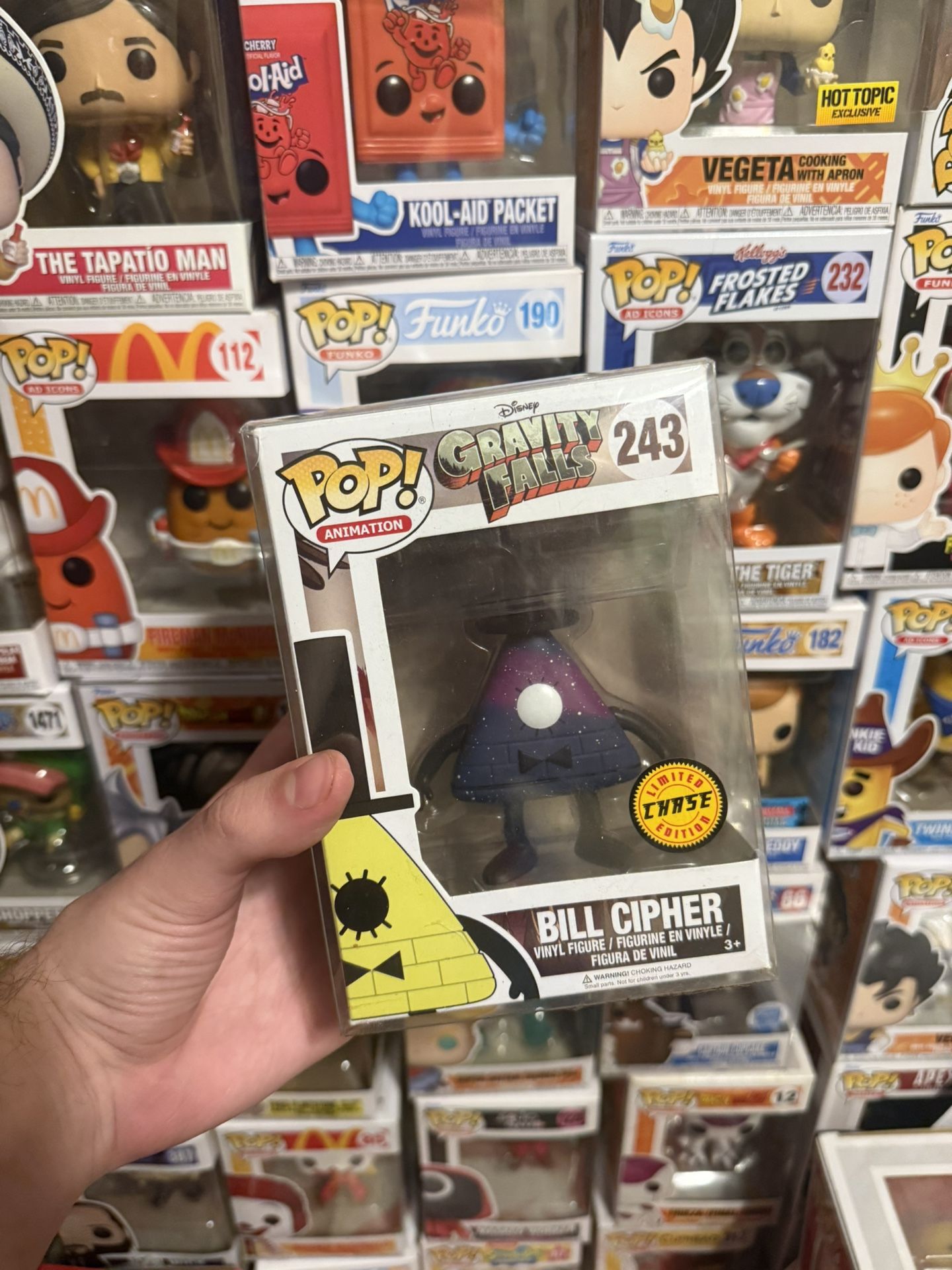 Bill Cipher Chase Funko Pop 