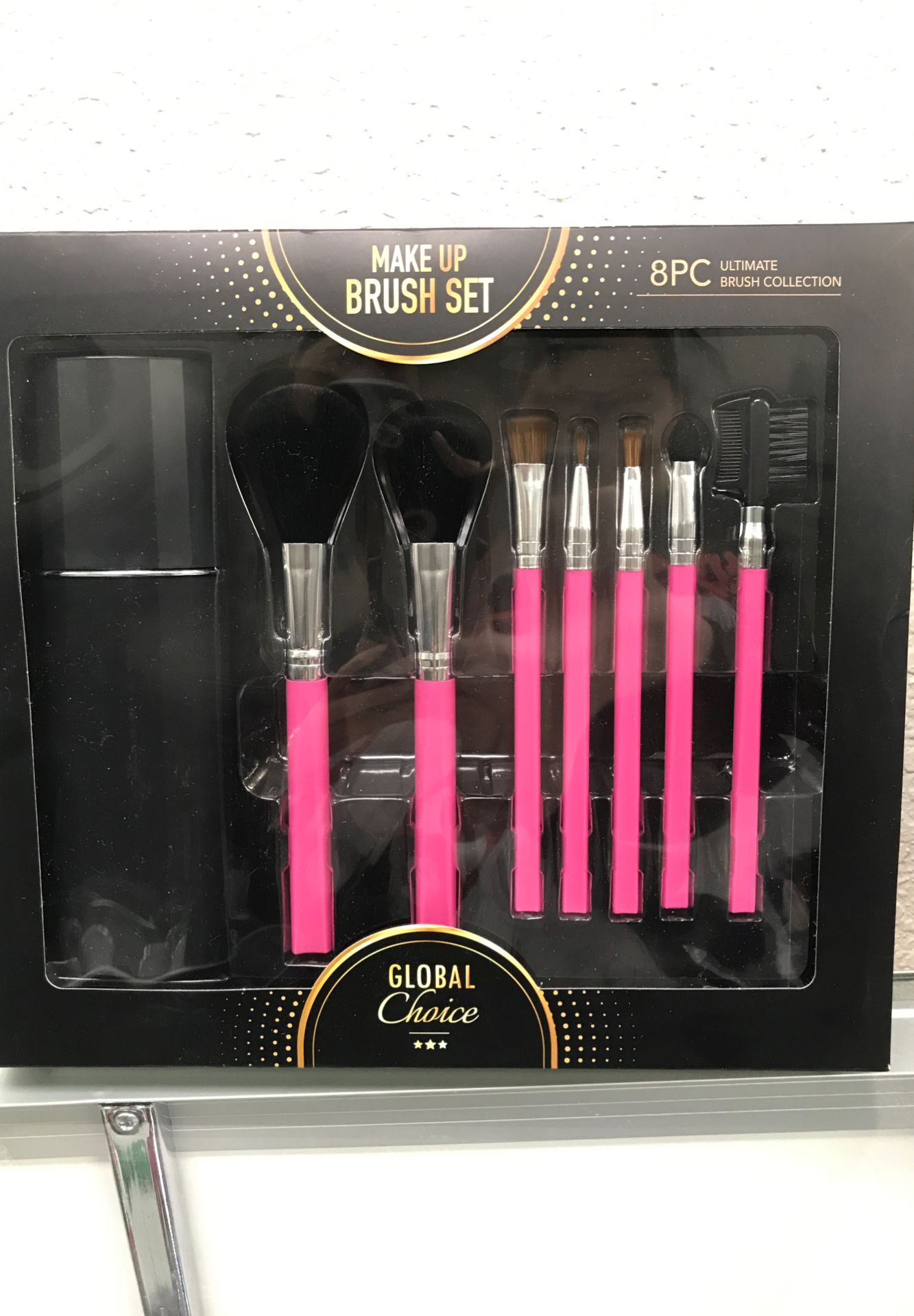 8 piece makeup brush set