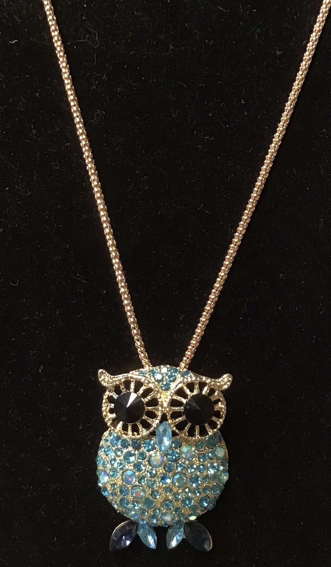Betsey Johnson Owl Necklace