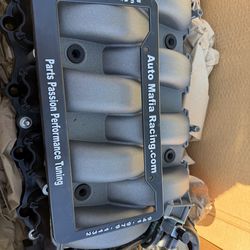 Mustang 5.0 auto mafia ported manifold / 47lb injectors