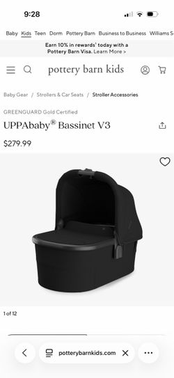 UPPAbaby Bassinet and double stroller