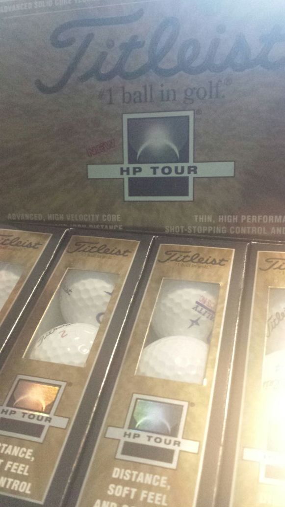 Titleist hp tour 12 golf balls