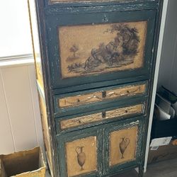 Antique Standing Desk/Secretary Made In France Circa 19th Century