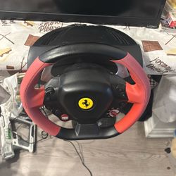 Ferrari 458 Spider Gaming Wheel Xbox/Pc