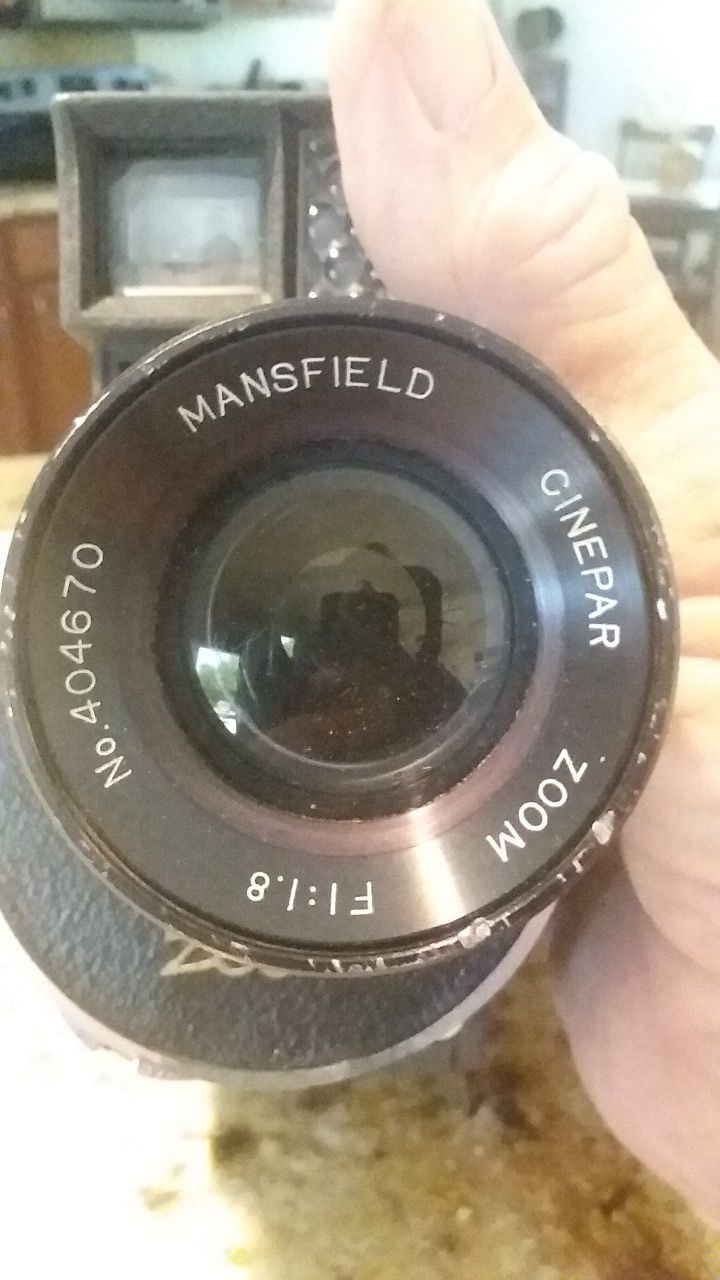 Mansfield 8 mm Film Camera