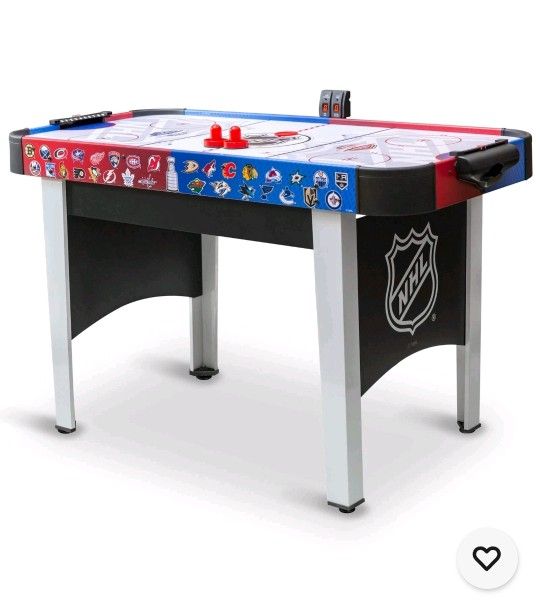 ✨️ 48" Mid-Size NHL Rush Indoor Hover Hockey Game Table; Easy Setup, Air-Powered w7336