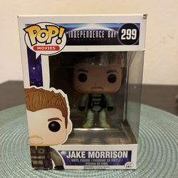 VAULTED Jake Morrison Independence Day Funko Pop #299 Movies Science Fiction
