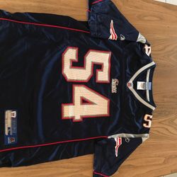 Tedy bruschi New England Patriots football jersey