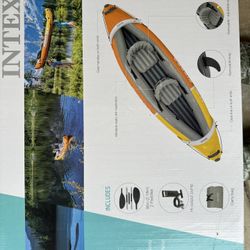 Inflatable fishing kayak