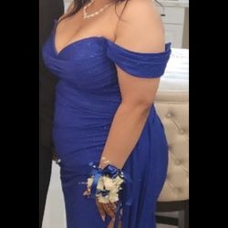 Blue Prom Dress 