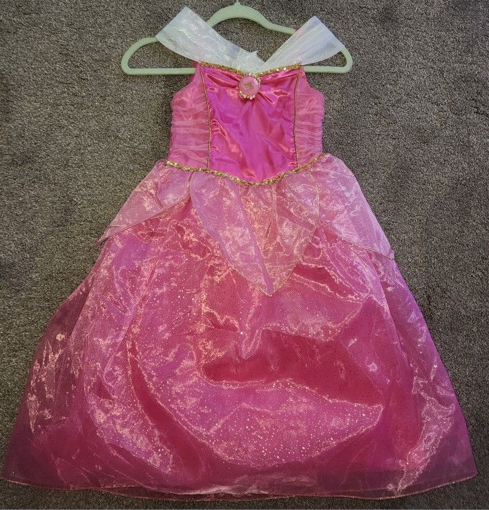 Disney Sleeping Beauty Aurora Princess Dress 5/6