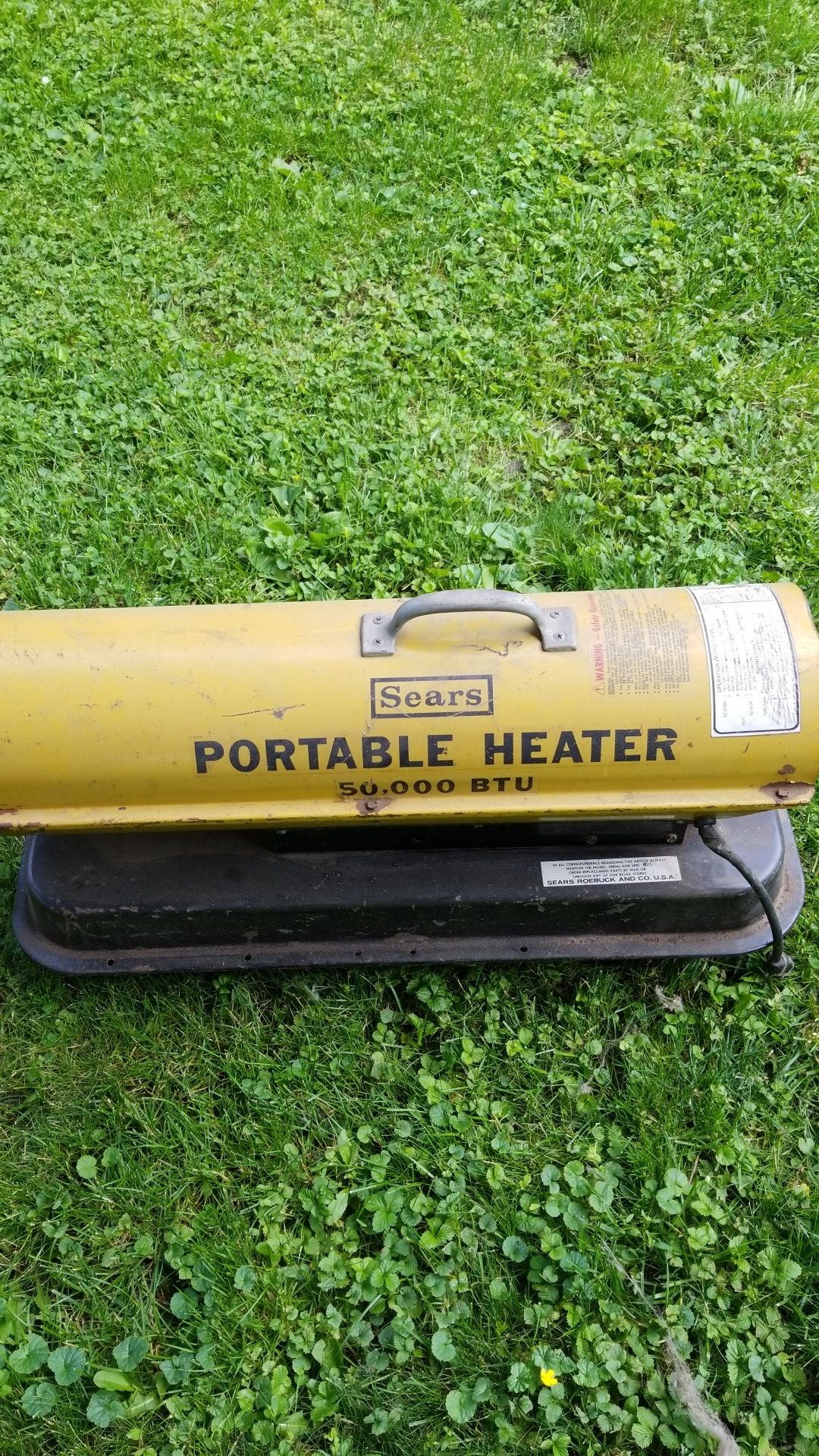 Sears heater