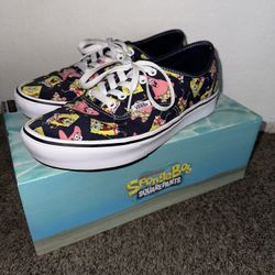 SpongeBob Vans ComfyCush Authentic Shoes Men’s 8.5