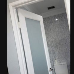 24x80,28x80 And 30x80 Frozen Glass Door , Slabs Only No Frame, Available Now 