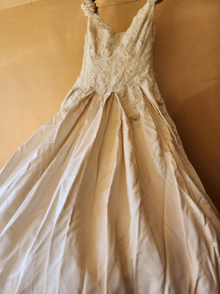 Cream Wedding dress one of a kind