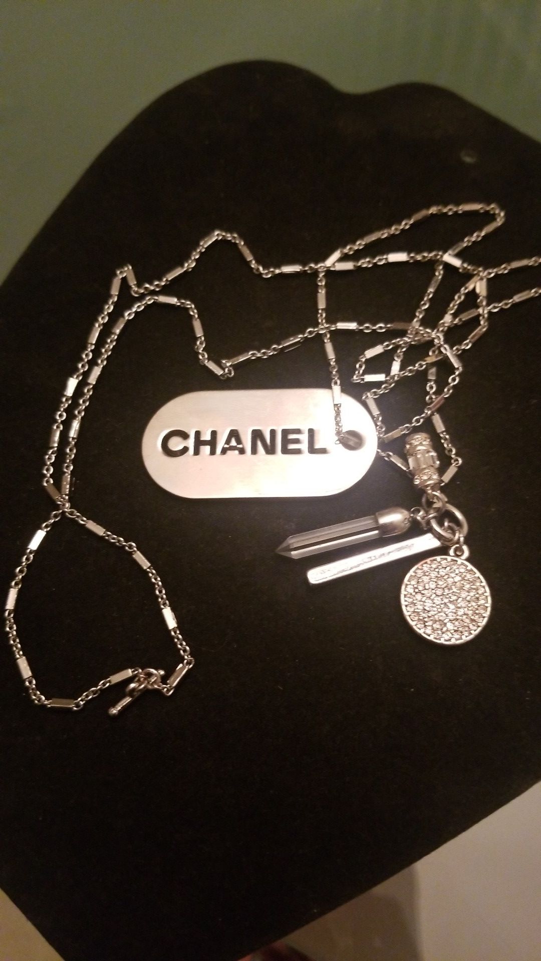 CHARM CHAIN STAINLESS 36 inches