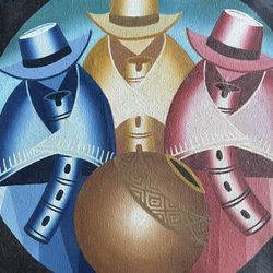 oil painting Figure 12x12