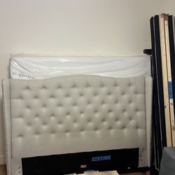 Queen Bed & Mattress - $200