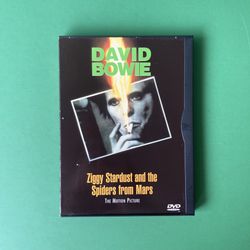 David Bowie Ziggy Stardust and the Spiders from Mars DVD 1982 concert VTG 