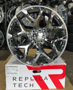22" REPLICA CHROME WHEELS
