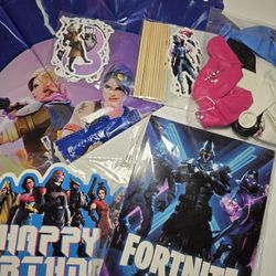 Fortnite Birthday Party Supplies 42 Pcs 