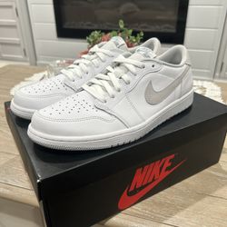 New Retro Nike Air Jordan 1 Lows “Neutral Grey” - Size 11