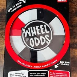 NEW Adult Party Game Wheel of Odds just $5 xox