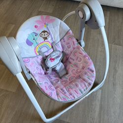 Infant Swing W/ interaction Toys