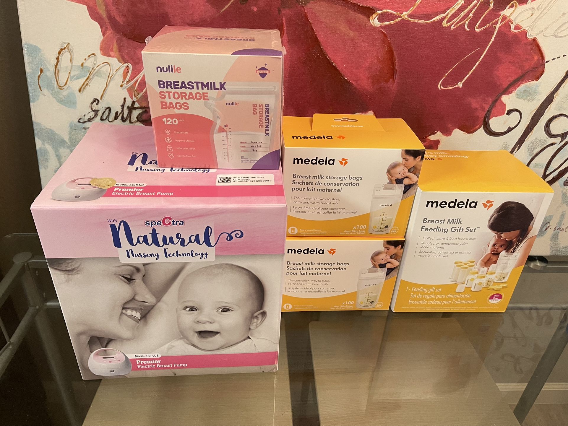 Spectrum S2 Breast Pump And Accessories 